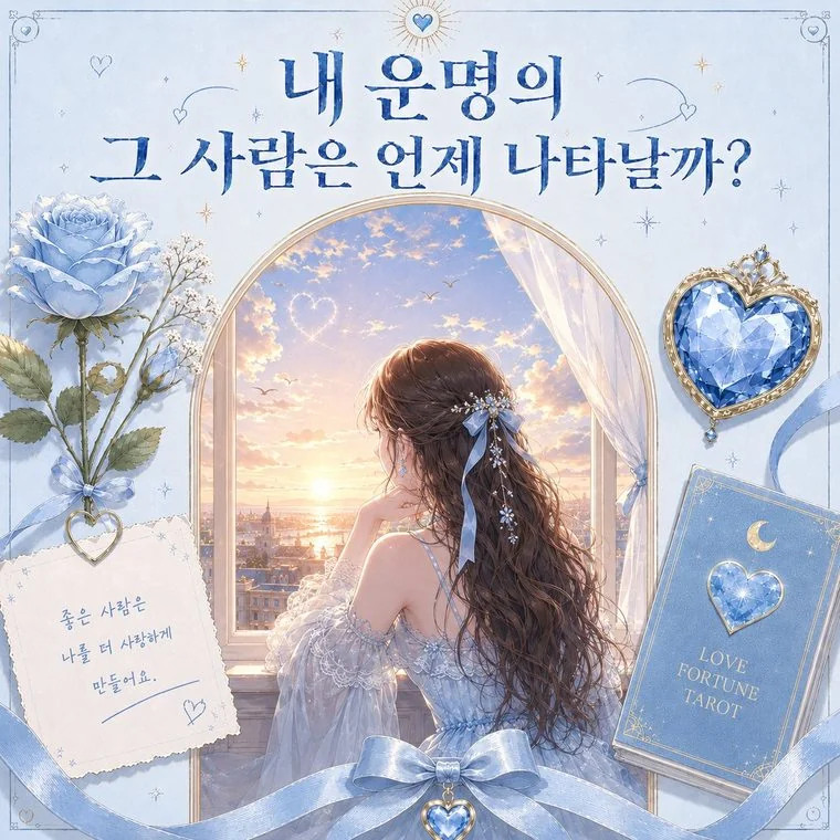 내 운명의 그 사람은 언제 나타날까? — 미래의 남자친구 배너